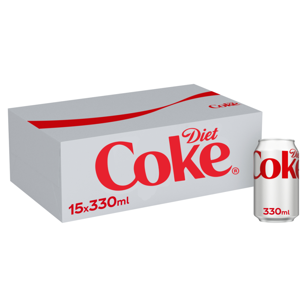 Diet Coke Cola 15 x 330ml Cans