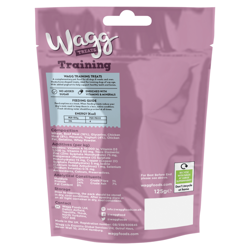 Wagg Training Treats with Chicken & Beef 125g