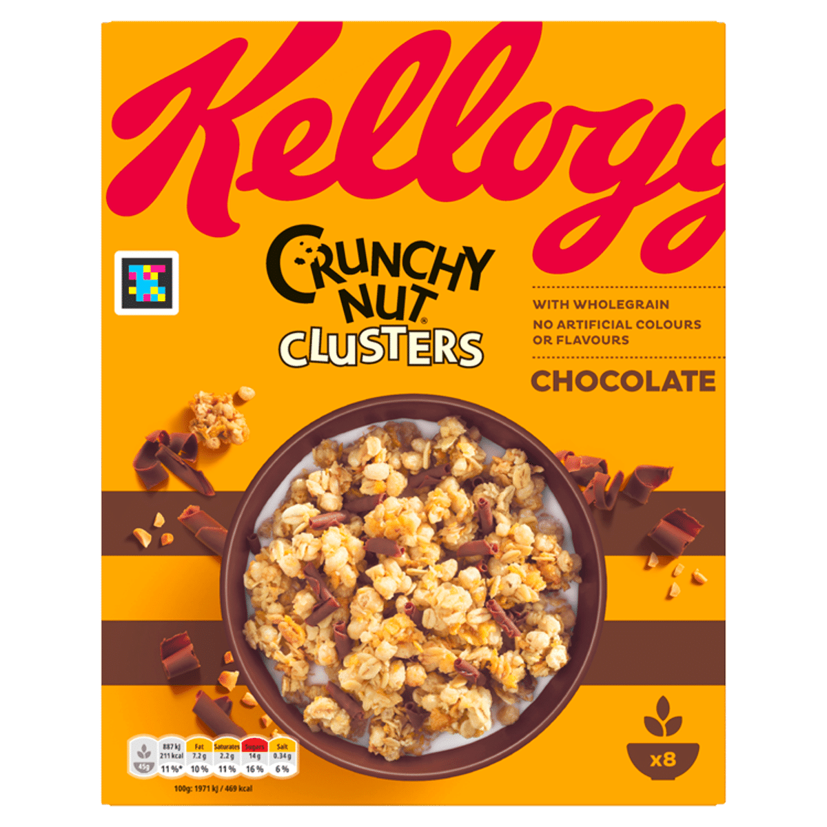 Kellogg’s Crunchy Nut Clusters Chocolate 400g