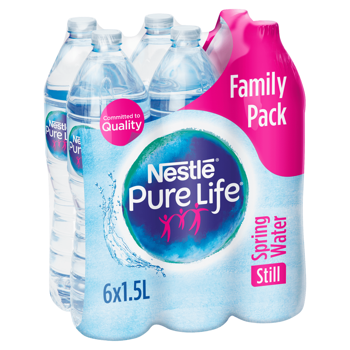 Nestle Pure Life Still Spring Water 6 x 1.5L