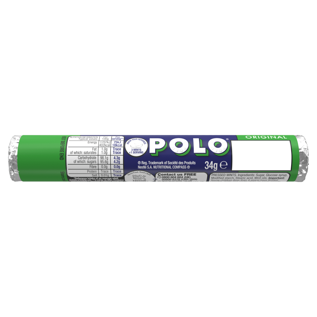 Polo Original Mint Tube 34g