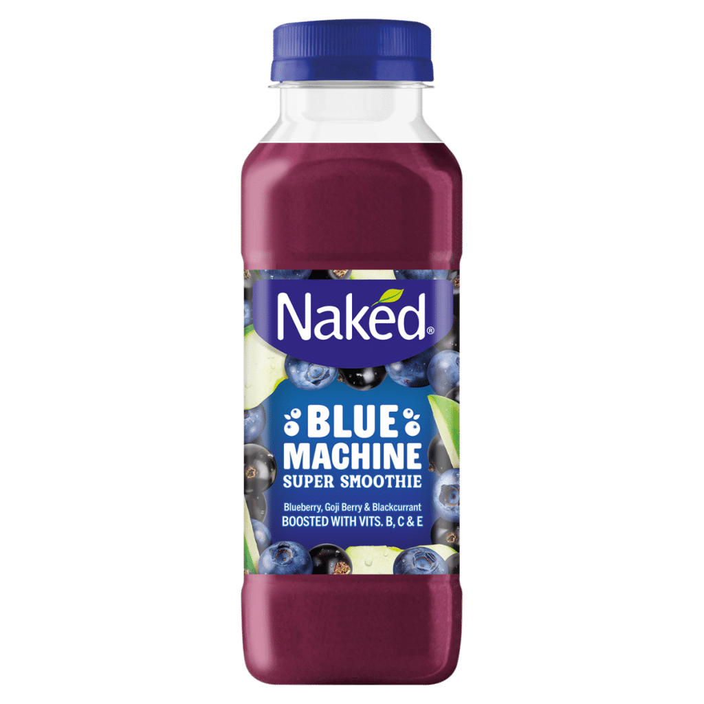 Naked Blue Machine Blueberry, Goji Berry & Blackcurrant Super Smoothie 300ml