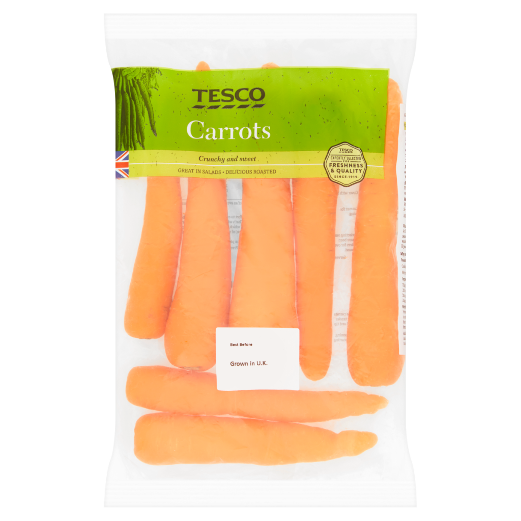 Tesco Carrots 500g