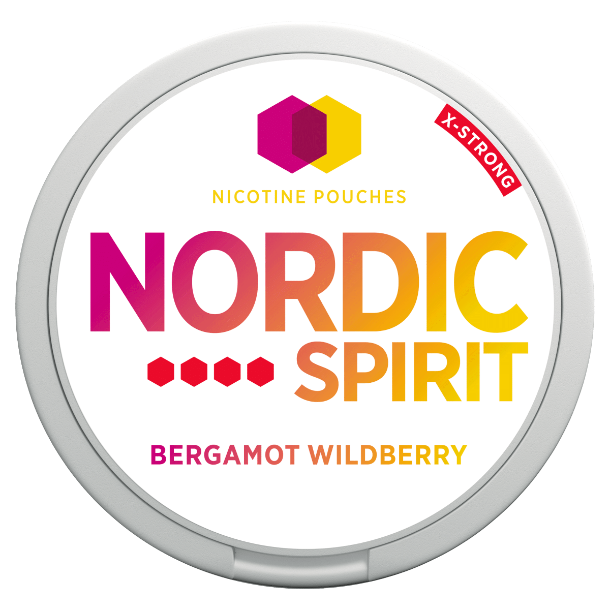 Nordic Spirit Bergamot Wildberry Extra Strong Nicotine Pouches