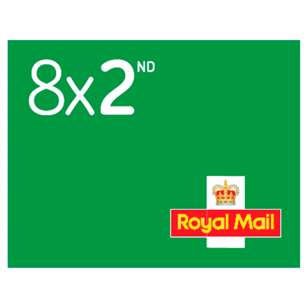 Royal Mail 8 x 2nd Class Book of Stamps