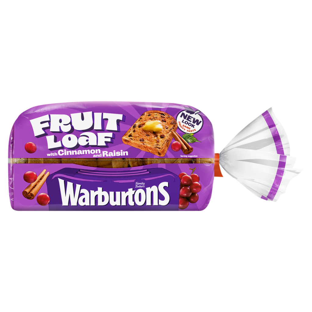 Warburtons Family Bakers Fruit Loaf with Cinnamon and Raisin 400g