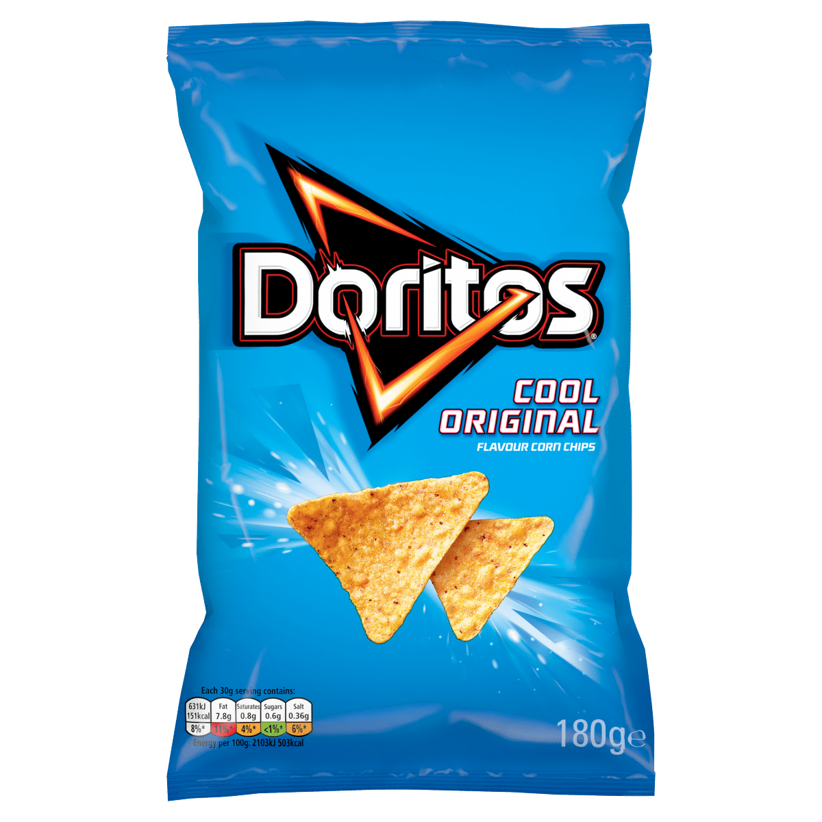 Doritos Cool Original Sharing Tortilla Chips Crisps 180g