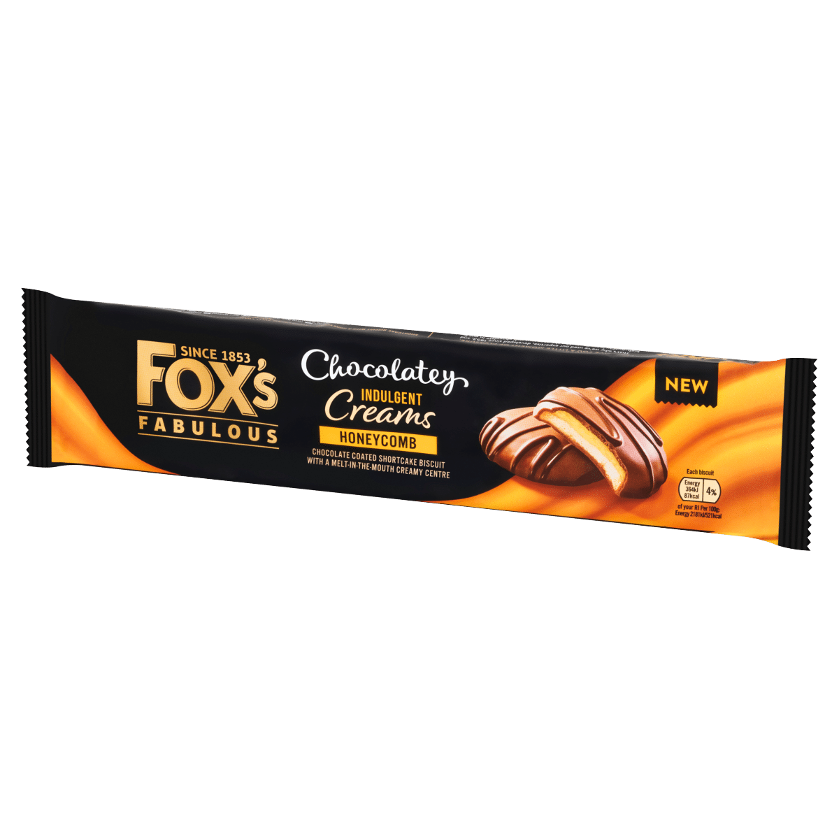 Fox’s Fabulous Chocolatey Indulgent Creams Honeycomb 130g