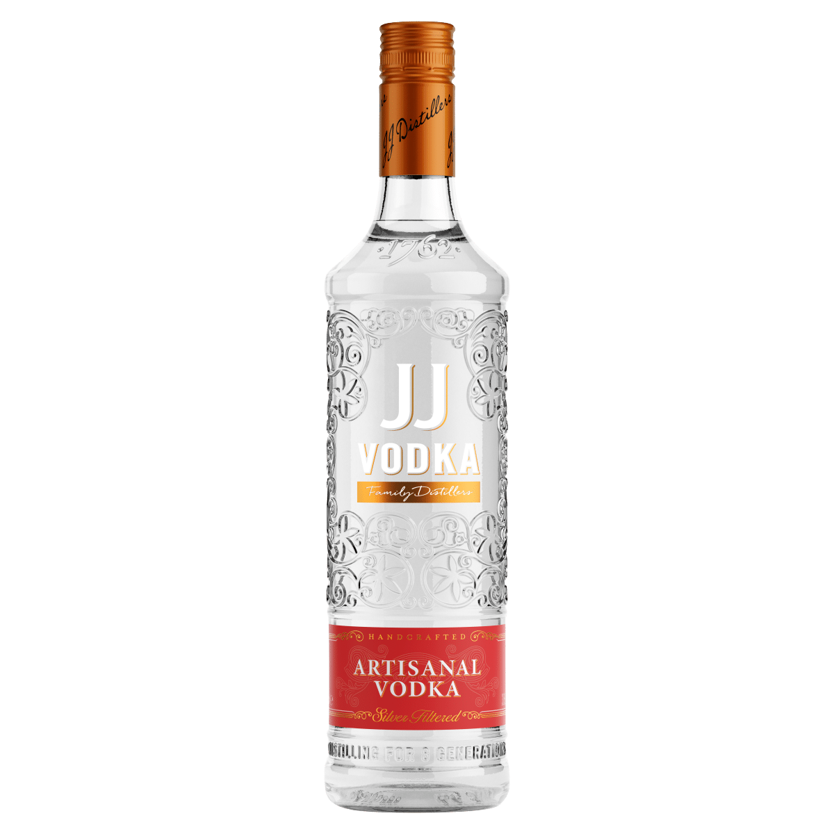 J.J Whitley Artisanal Vodka 70cl