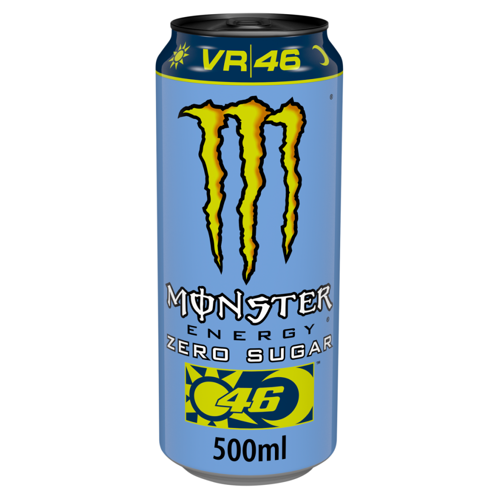 Monster Energy Drink Rossi VR46 Zero Sugar 500ml Can