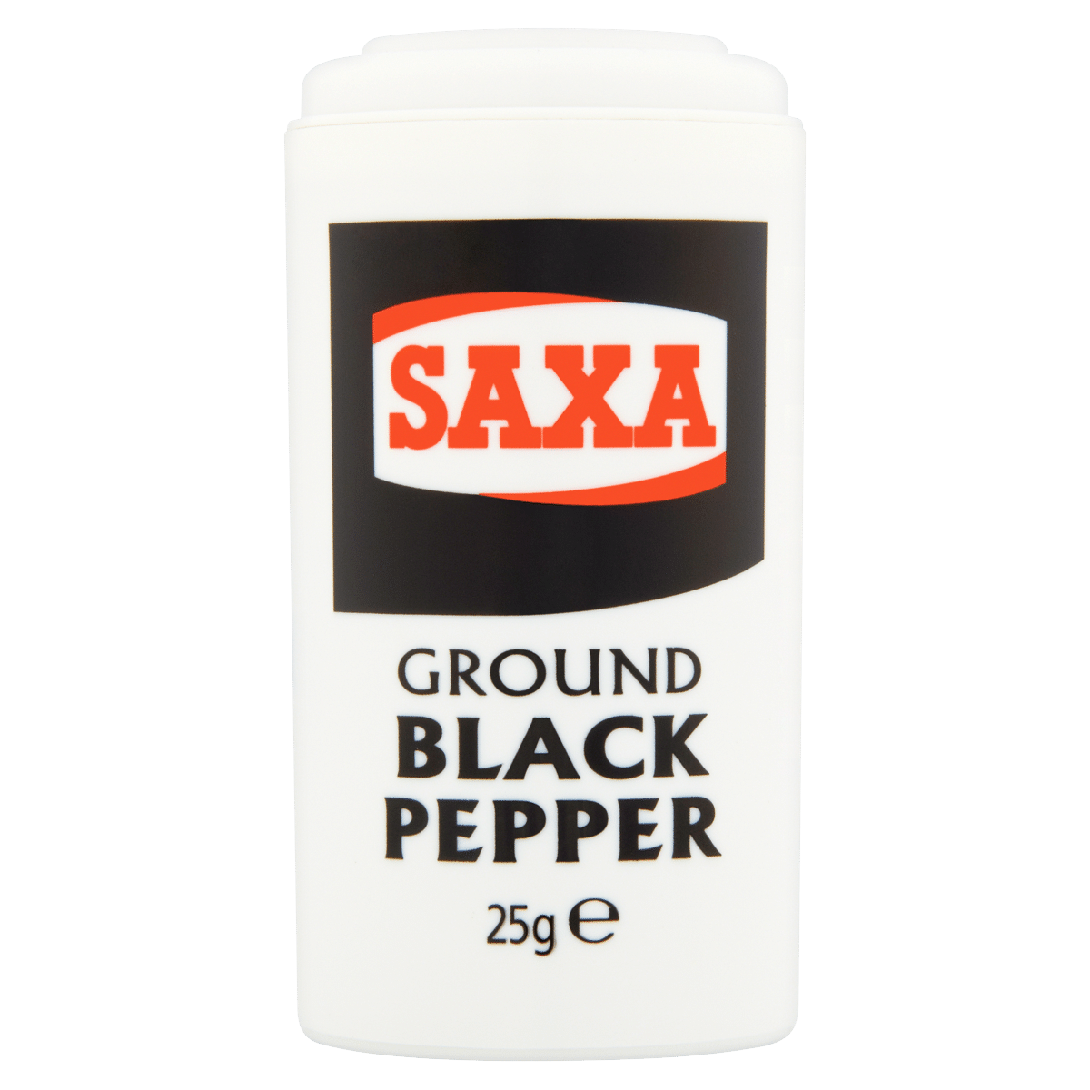 Saxa Ground Black Pepper 25g