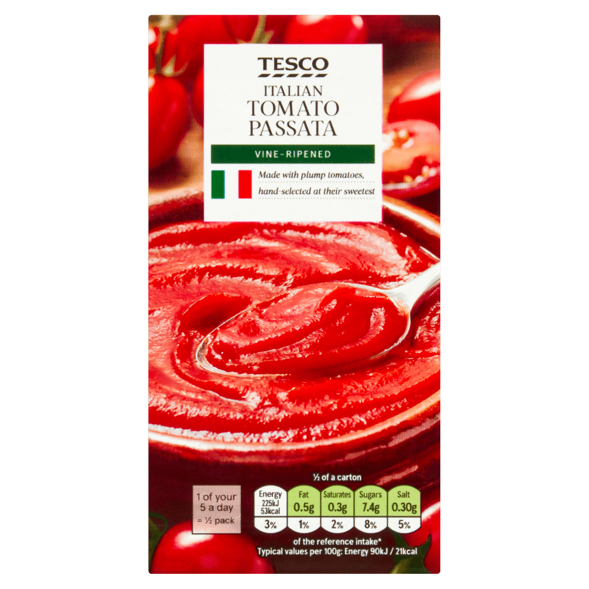 Tesco Italian Tomato Passata 500g