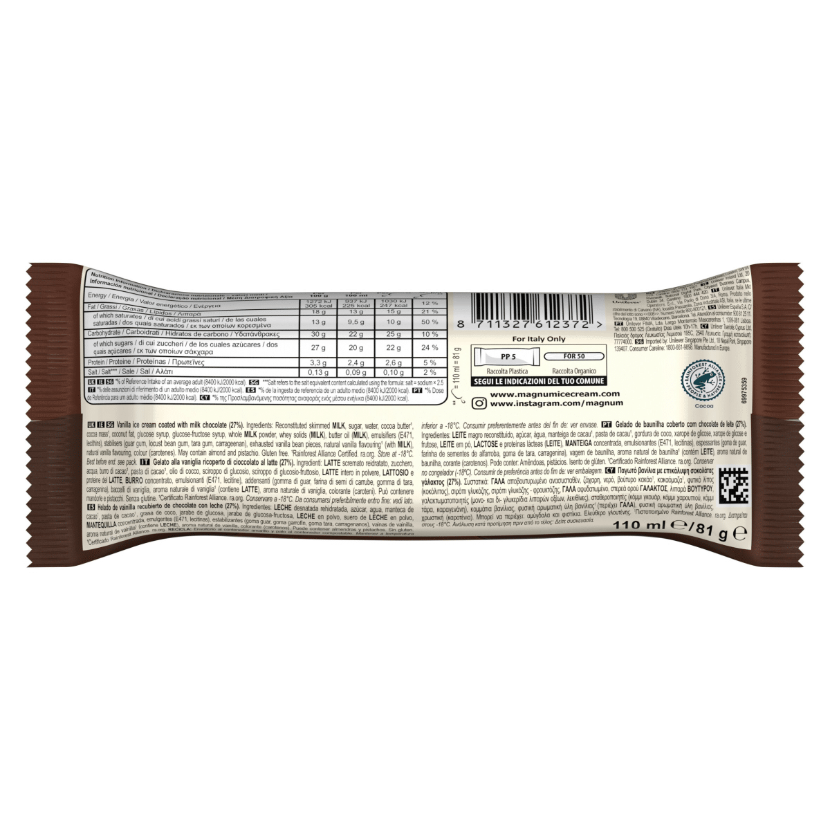 Magnum  Ice Cream Stick Classic 110 ml