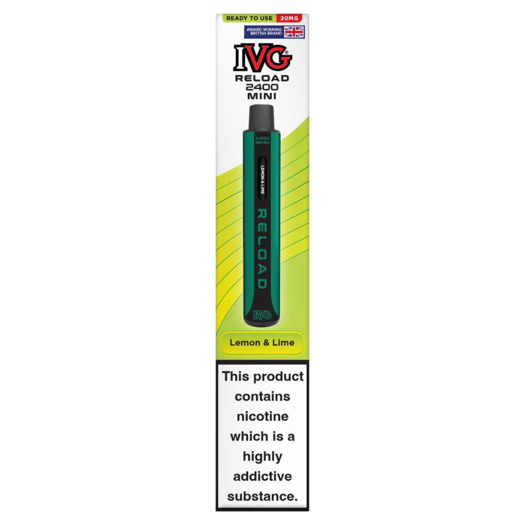 IVG Reload 2400 Mini Lemon & Lime 20mg/ml