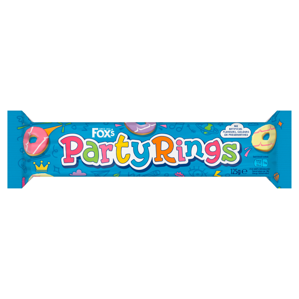 Fox’s Party Rings 125g