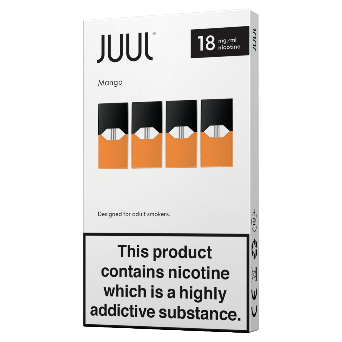 Mango 18mg/ml JUULpods (Pack of 4)