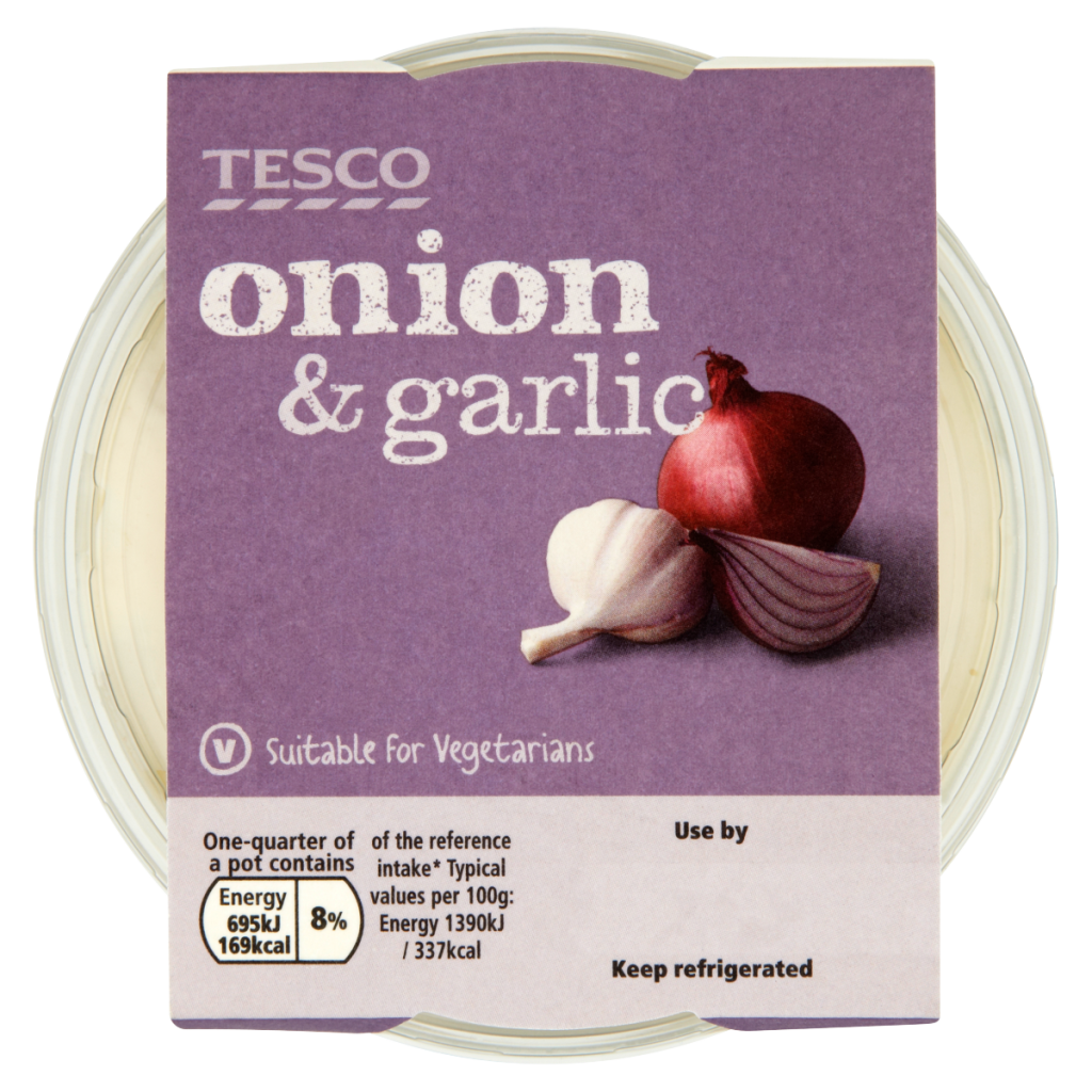 Tesco Onion & Garlic 200g