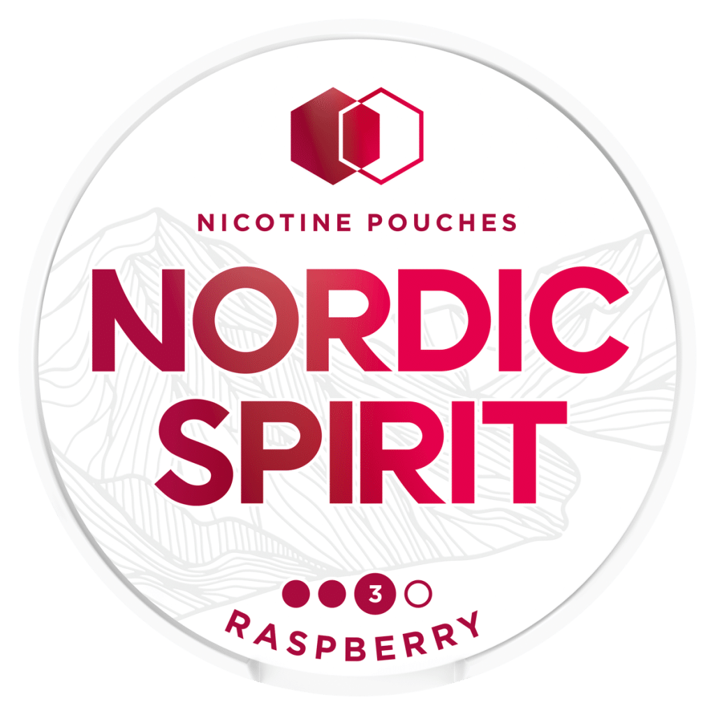 Nordic Spirit Raspberry Strong Nicotine Pouches