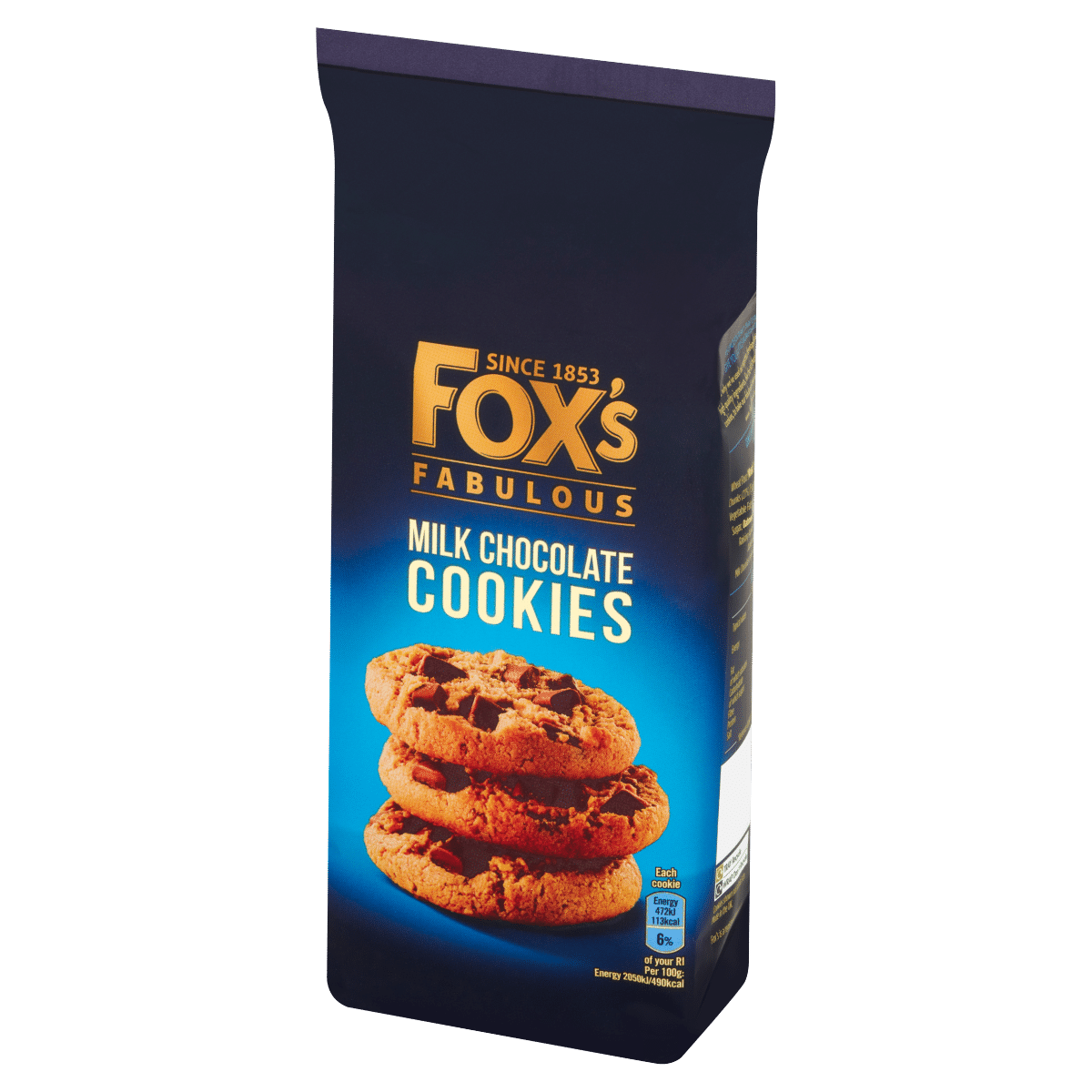 Fox’s Fabulous Milk Chocolate Cookies 180g