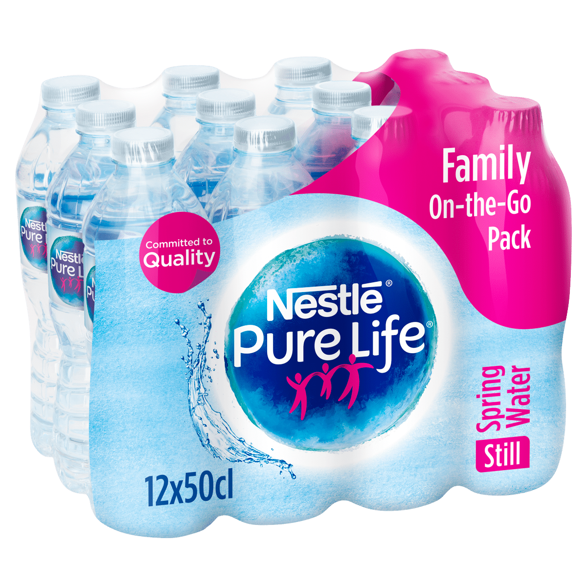 Nestle Pure Life Still Spring Water 12x500ml