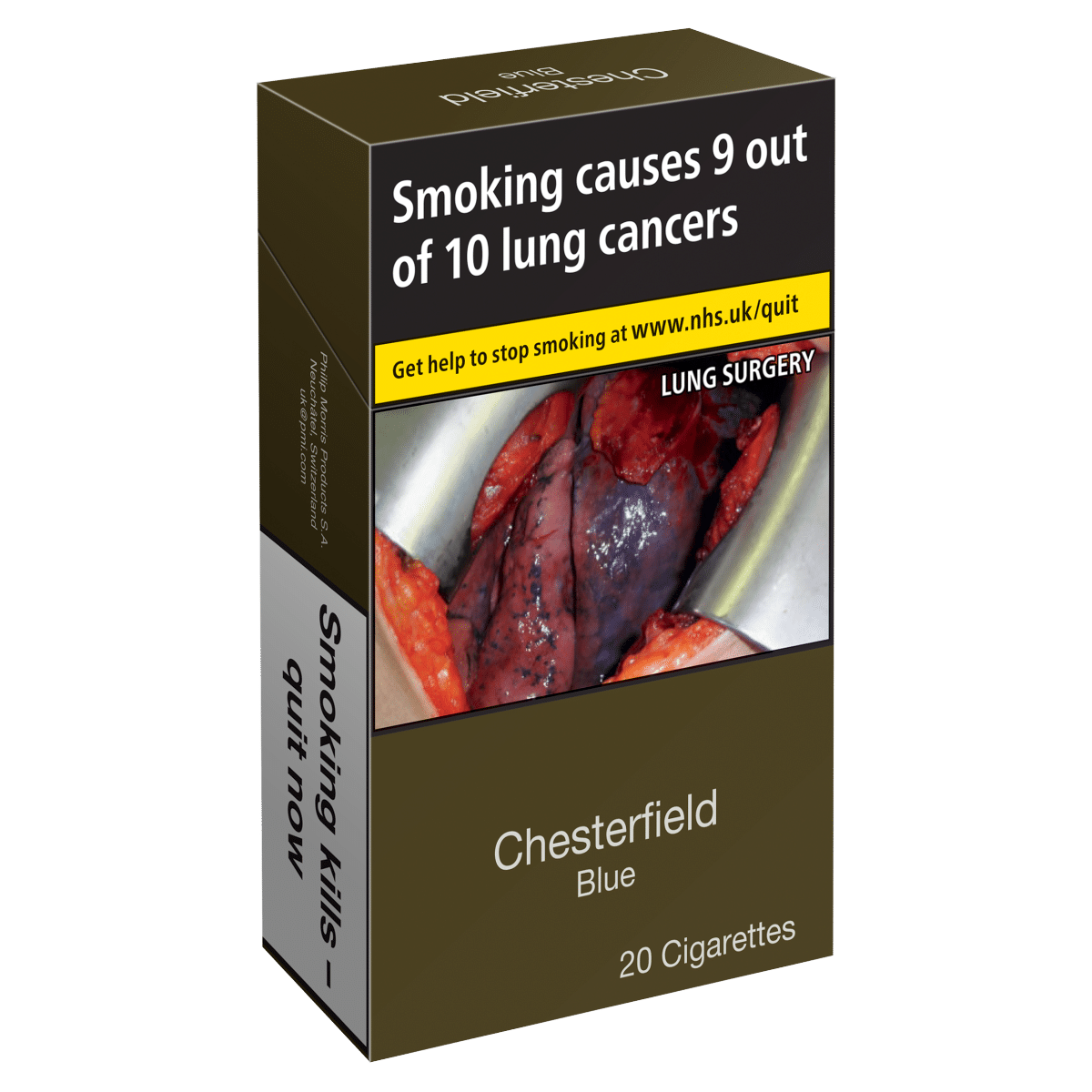 Chesterfield Blue KS 20 Cigarettes