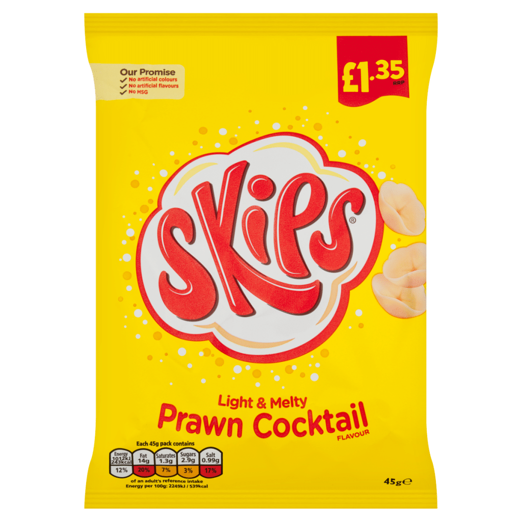 Skips Prawn Cocktail Flavour 45g