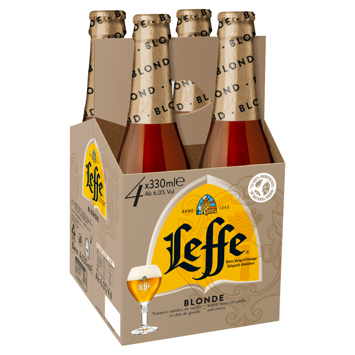 Leffe Blonde 4 x 330ml