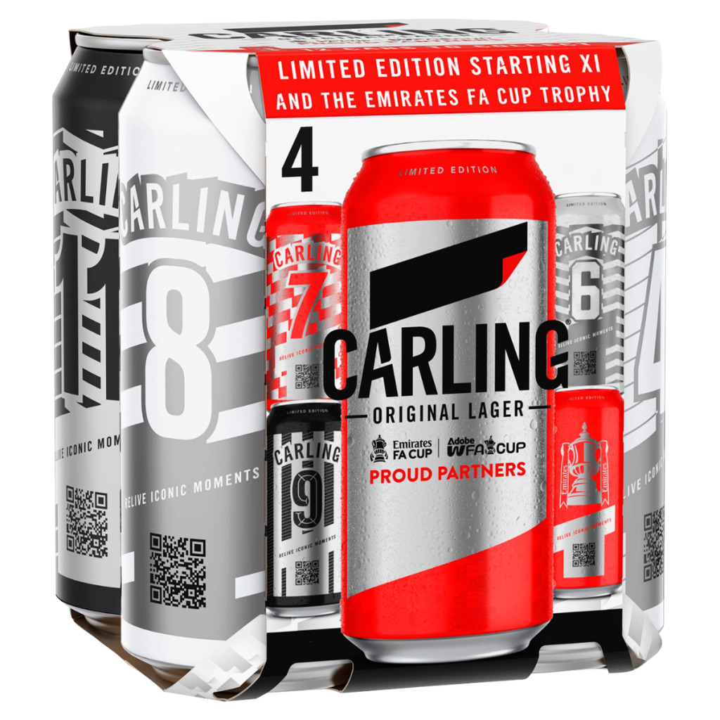 Carling Limited Edition Original Lager 4 x 440ml