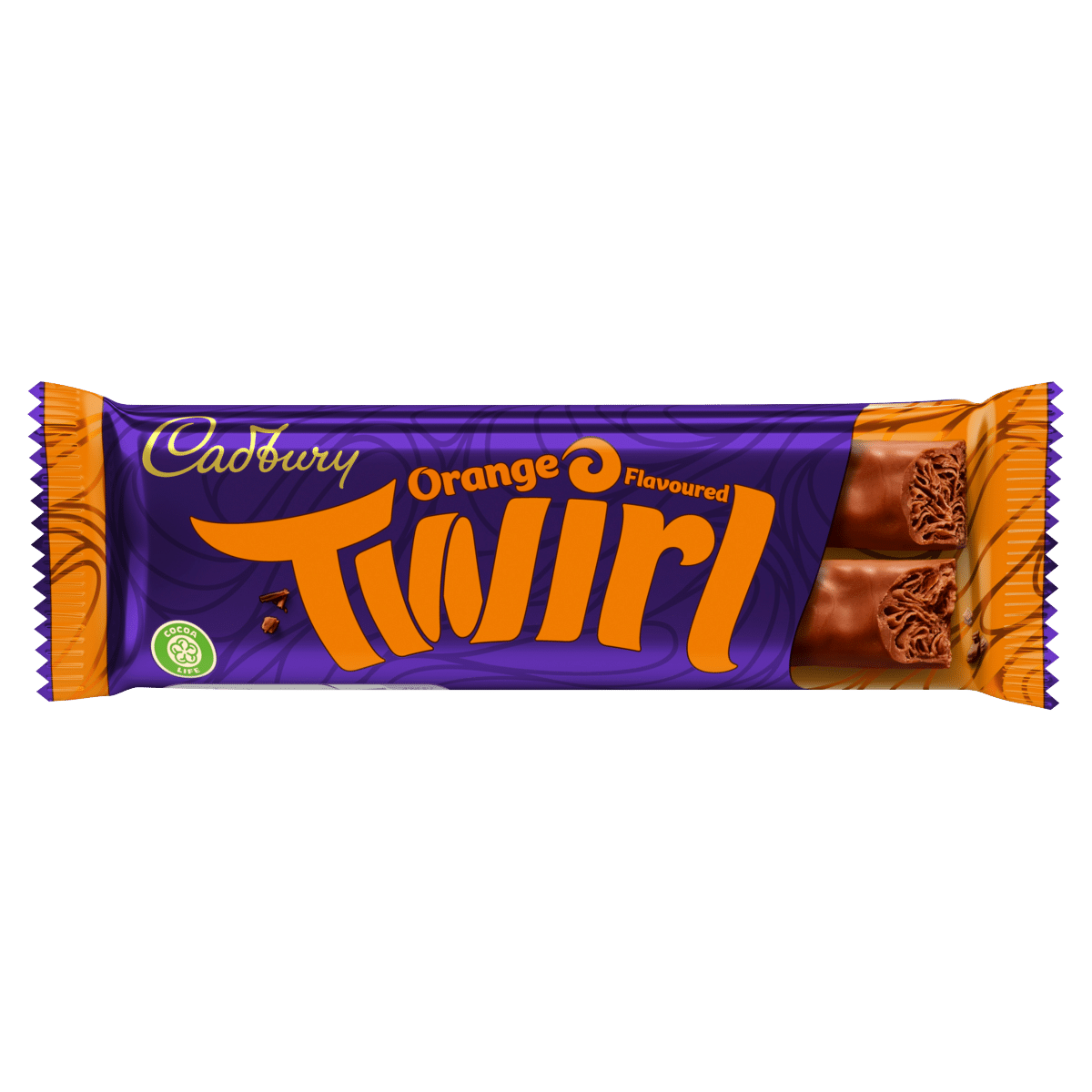 Cadbury Twirl Orange Chocolate Bar 43g