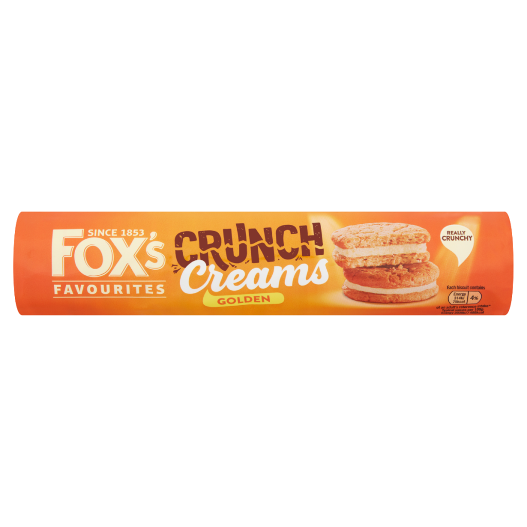 Fox’s Favourites Crunch Creams Golden 200g