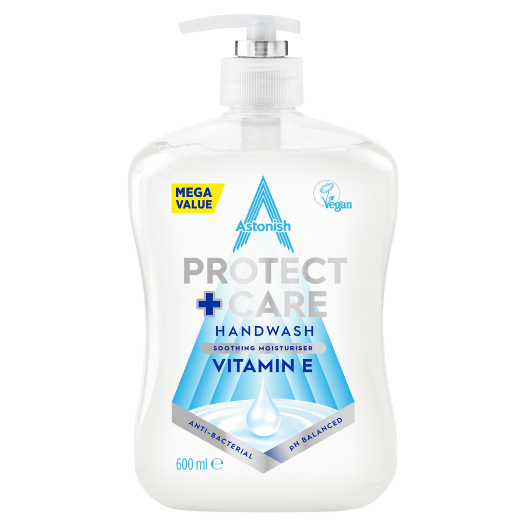 Astonish Protect + Care Anti-Bacterial Handwash Vitamin E 600ml