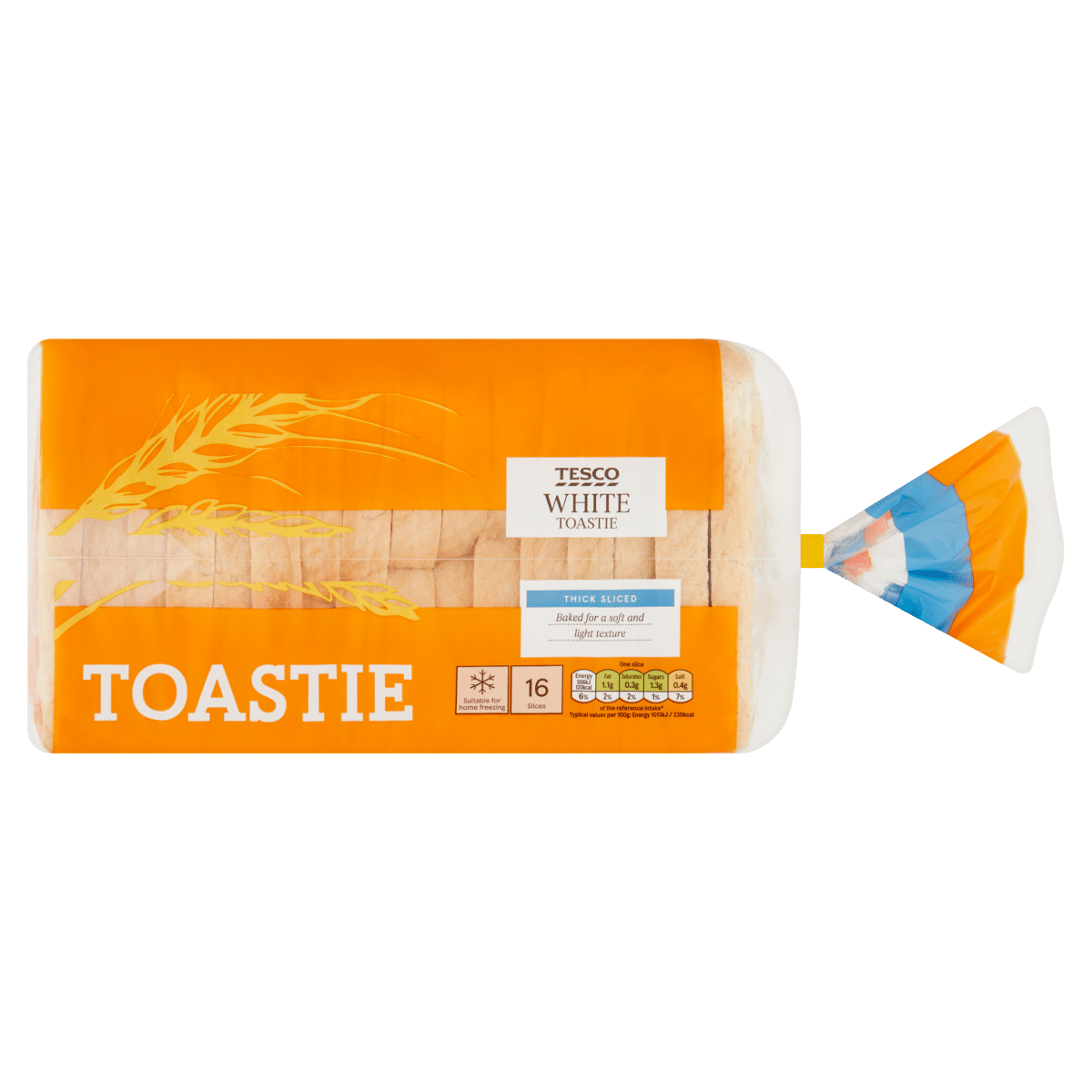 Tesco White Toastie 800g