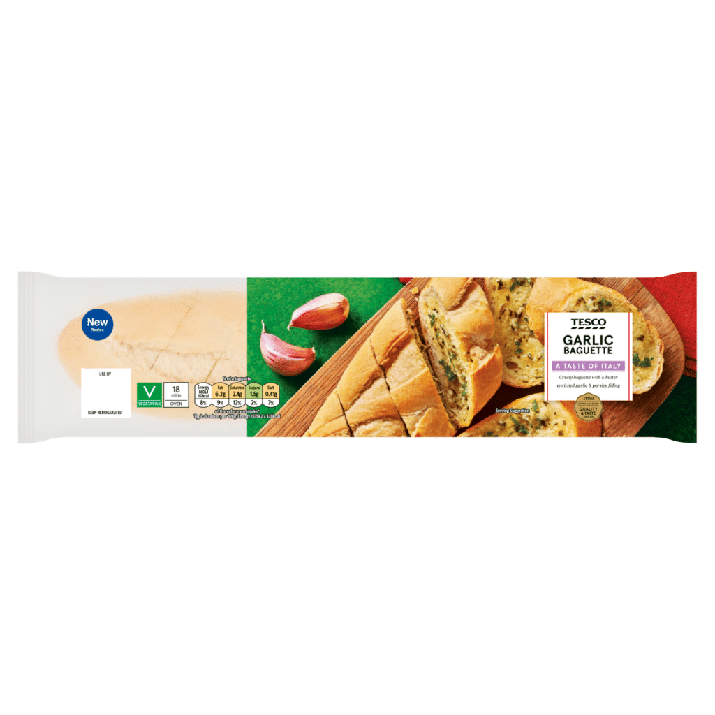 Tesco Garlic Baguette 205g