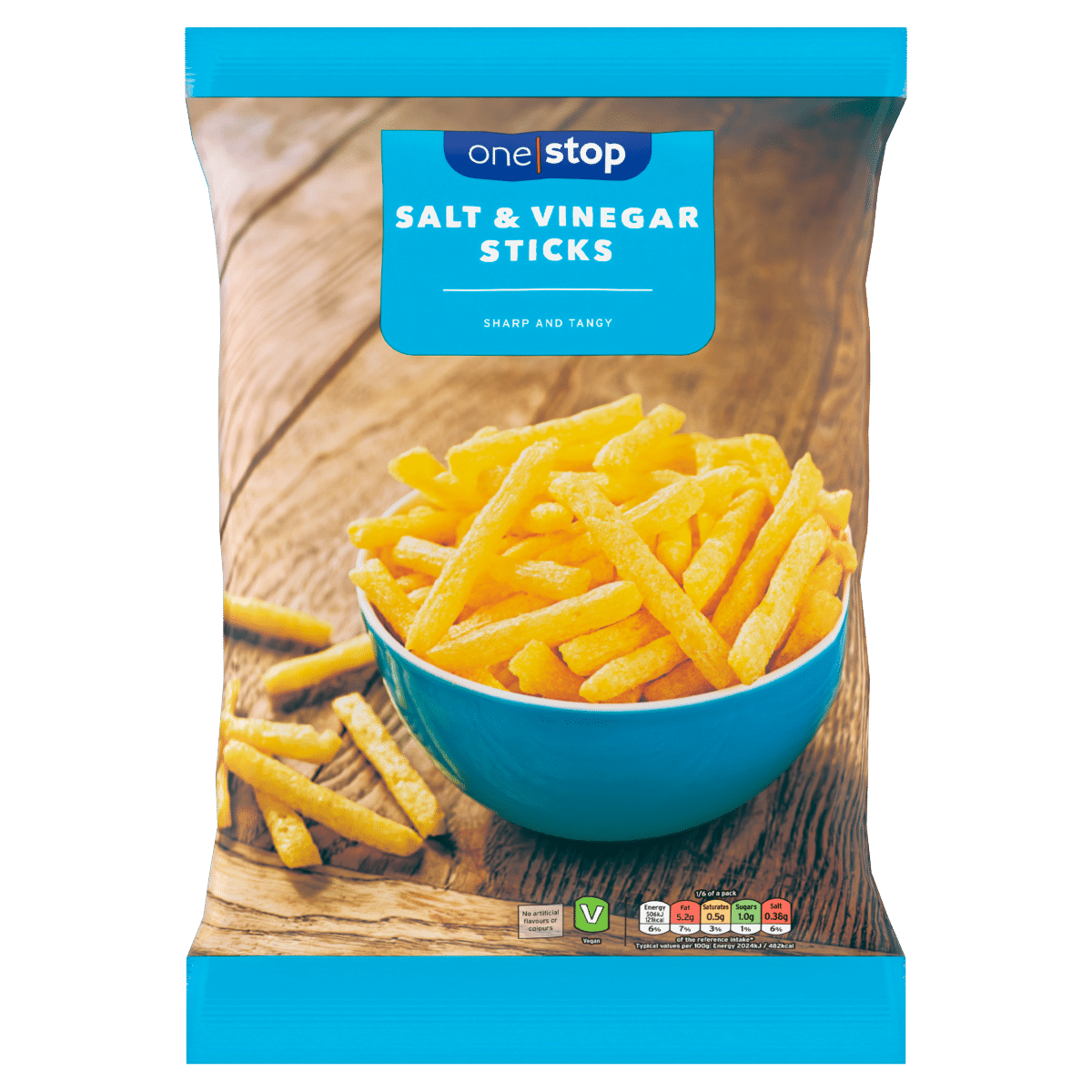 One Stop Salt & Vinegar Sticks 150g