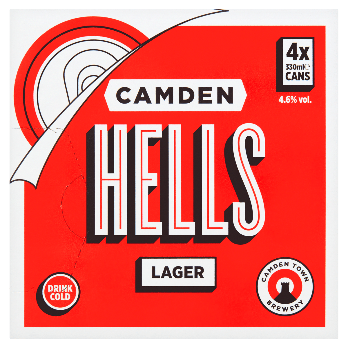 Camden Hells Lager 4 x 330ml