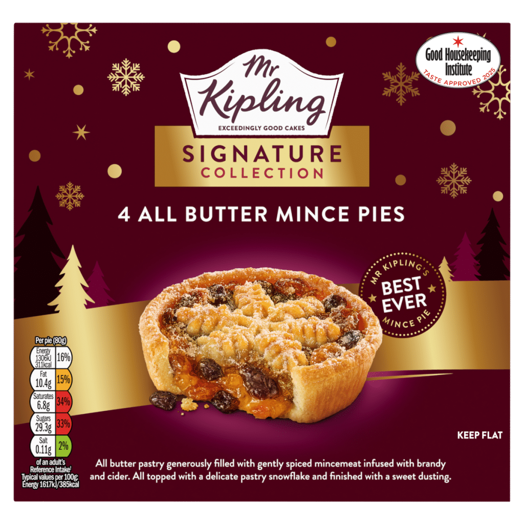 Mr Kipling Signature Collection 4 All Butter Mince Pies