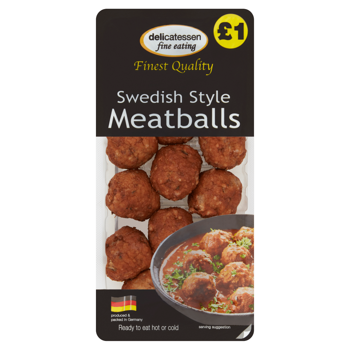 Delicatessen Fine Eating Swedish Style Meatballs 200g