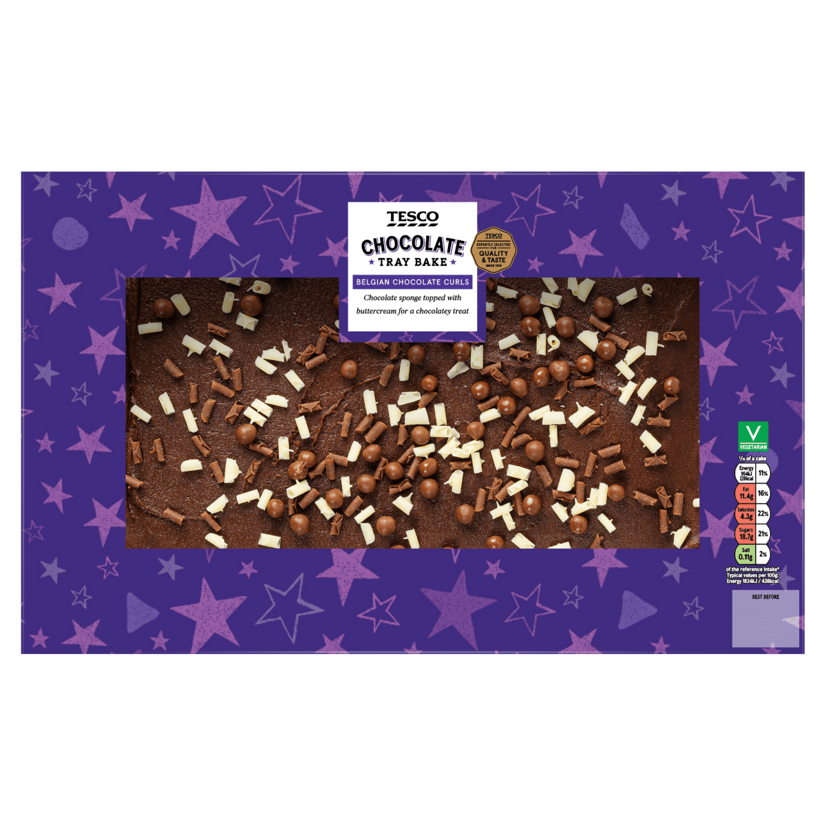 Tesco Chocolate Traybake