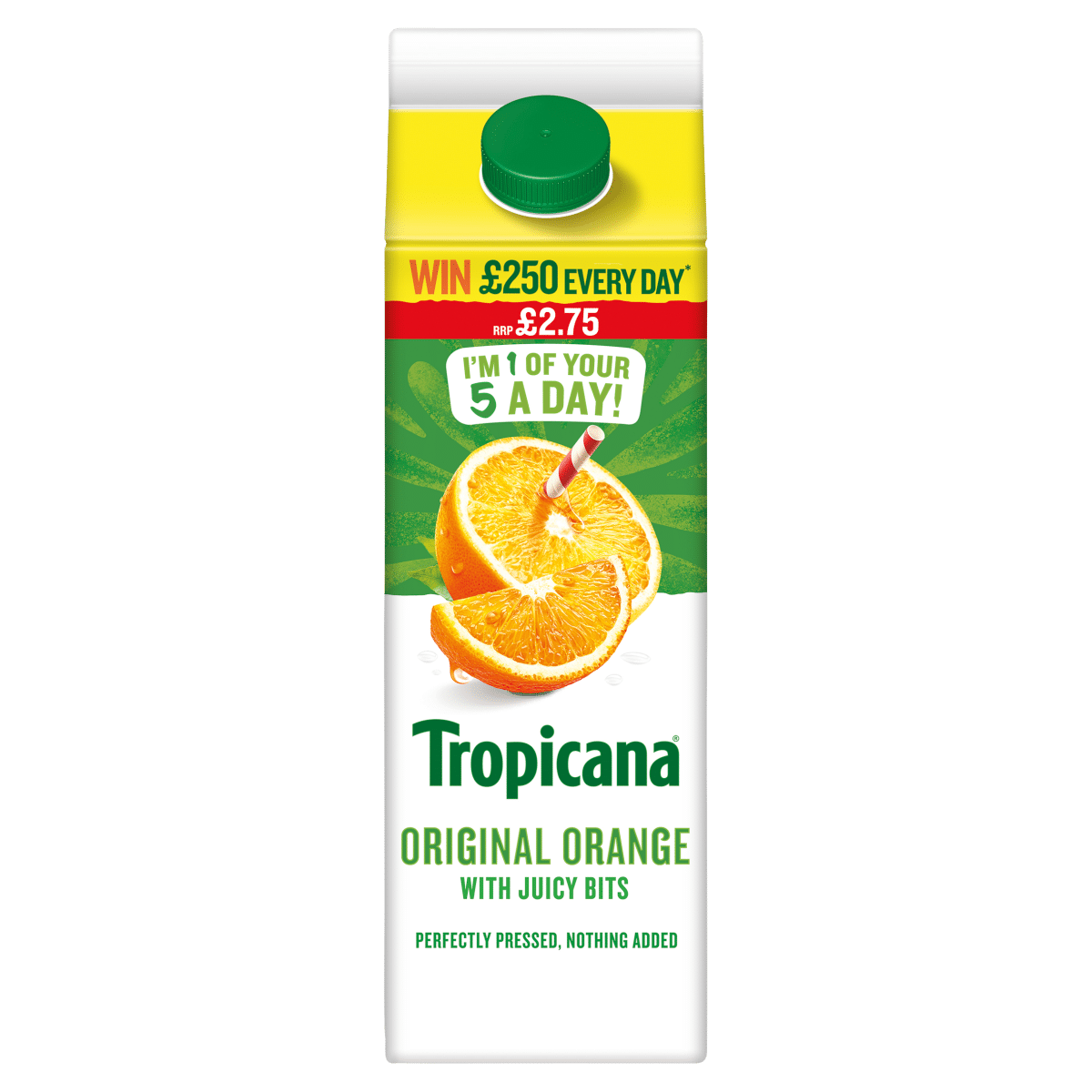 Tropicana Orange Original with Juicy Bits 850ml