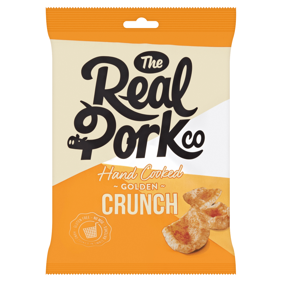 The Real Pork Co Hand Cooked Golden Crunch 30g