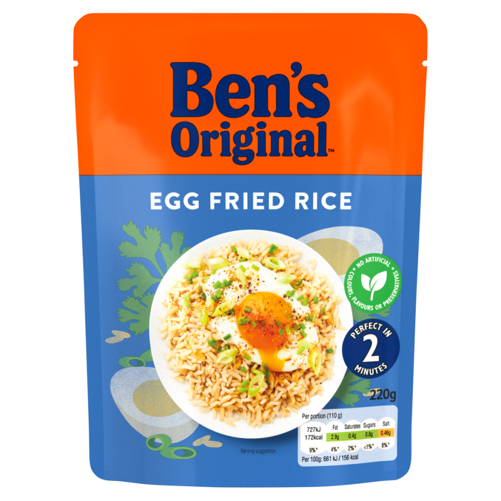 Bens Original Egg Fried Microwave Rice 220g