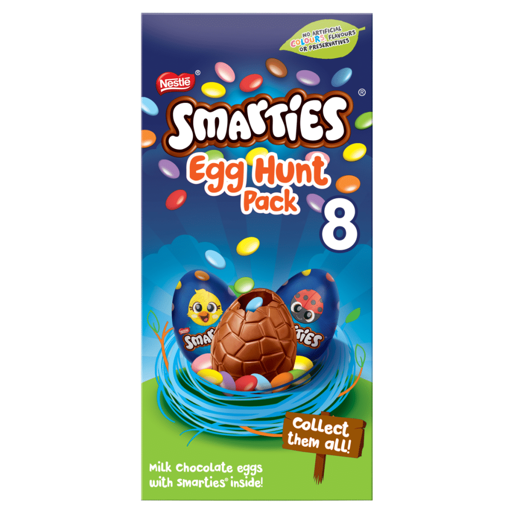 Smarties 8 Egg Hunt 140g