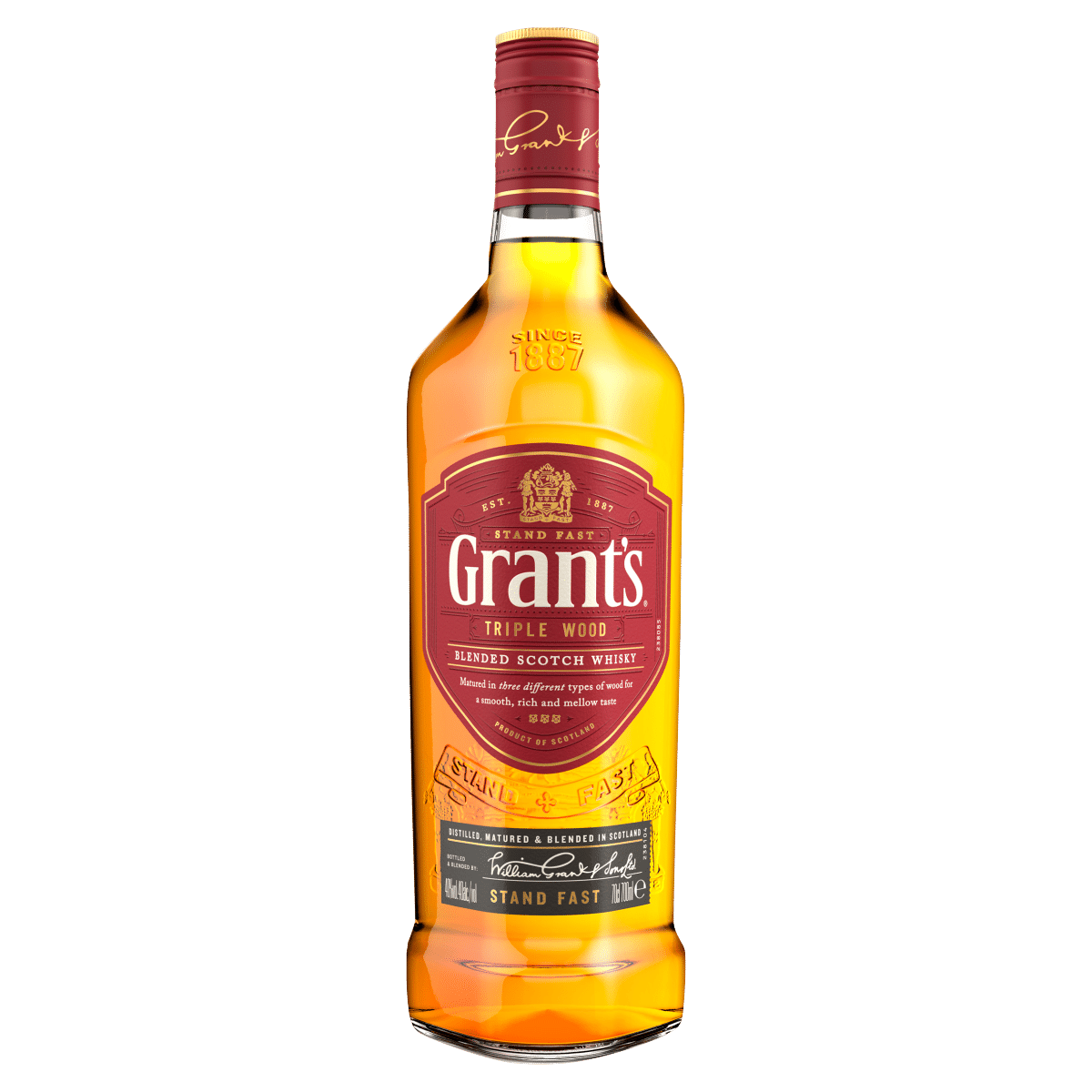 Grant’s Triple Wood Blended Scotch Whisky 70cl