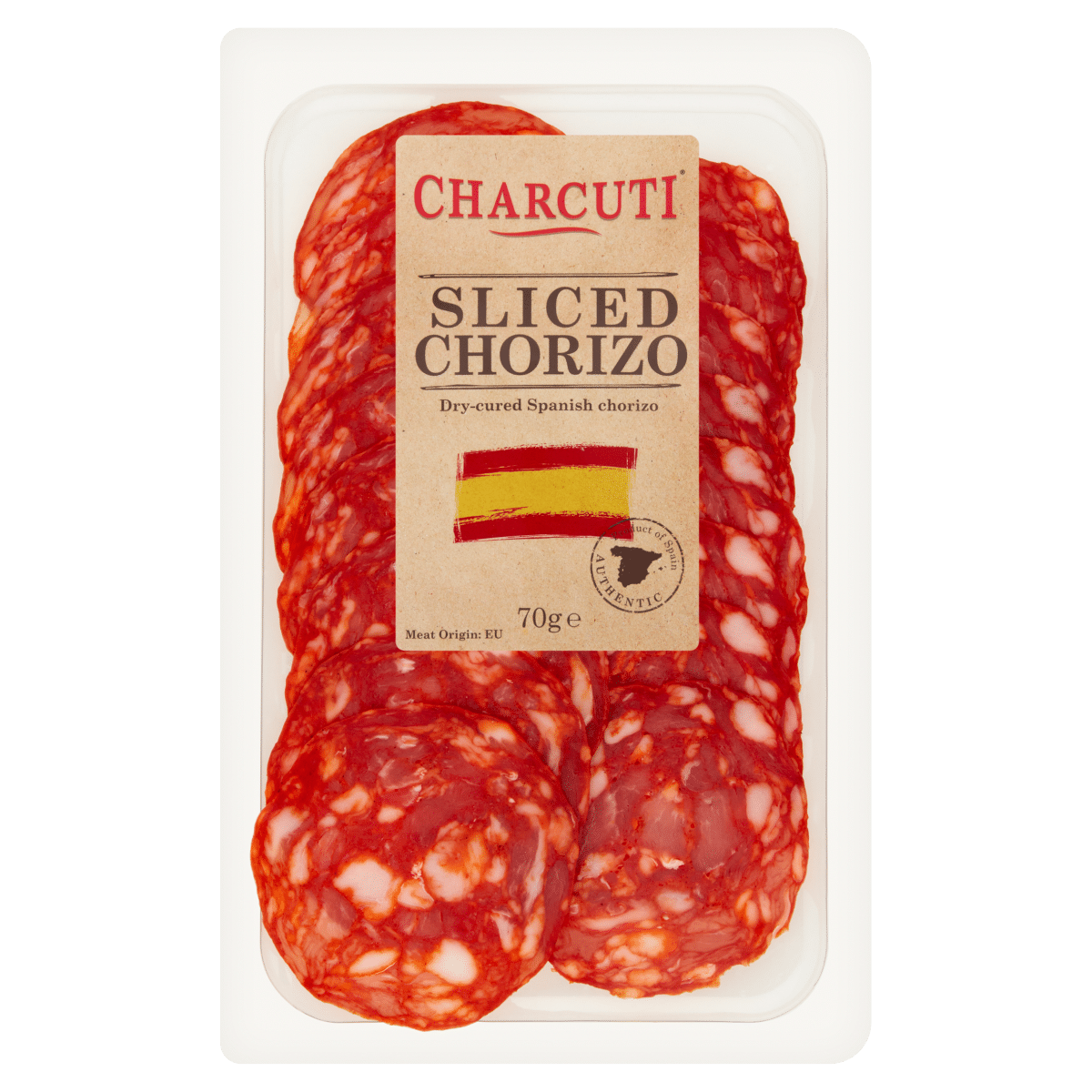 Charcuti Sliced Chorizo 70g