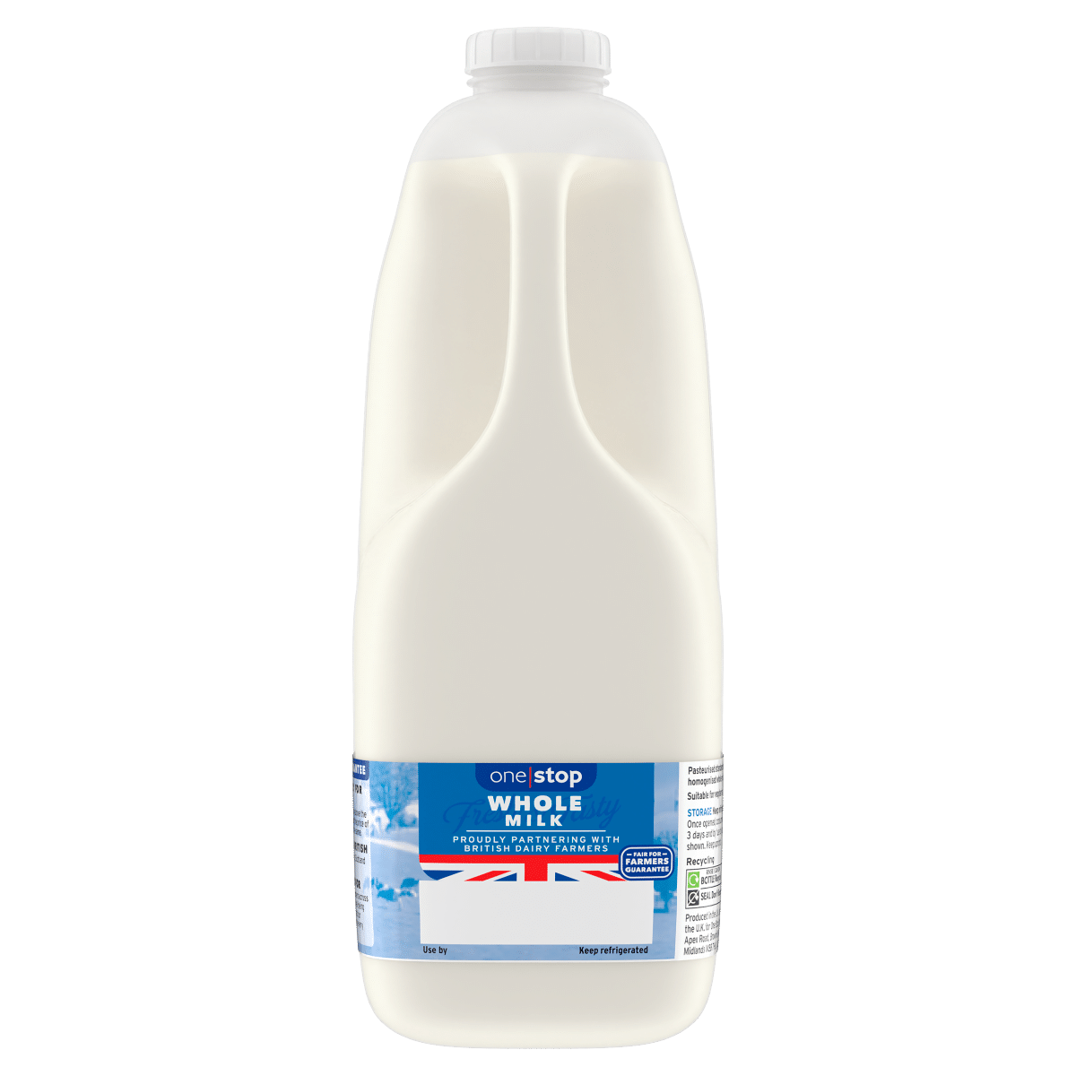 One Stop Whole Milk 1L