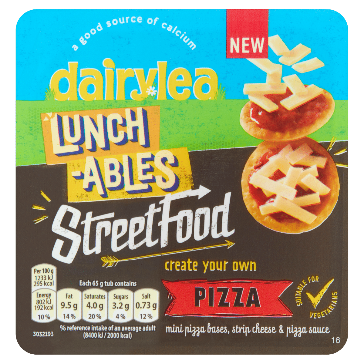 Dairylea Lunchables Street Food Pizza 65g
