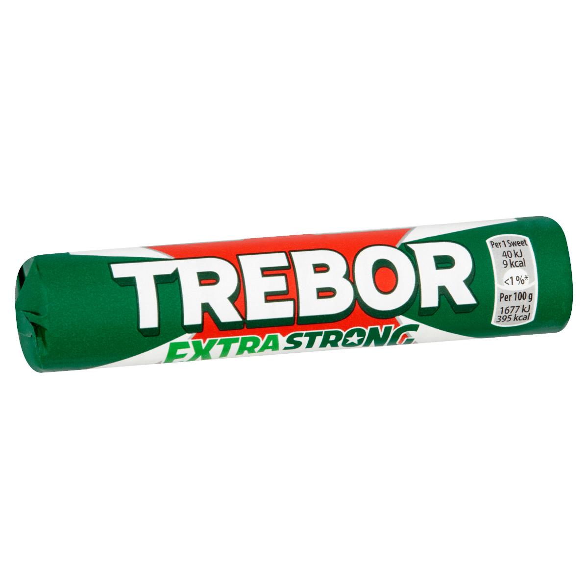 Trebor Extra Strong Peppermint Mints Roll 41.3g