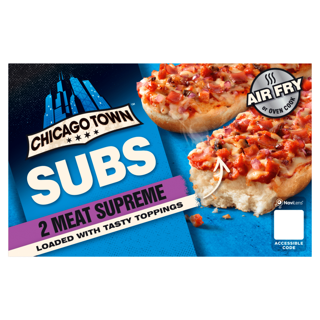Chicago Town Meat Supreme Subs Pizza 2 x 125g (250g)