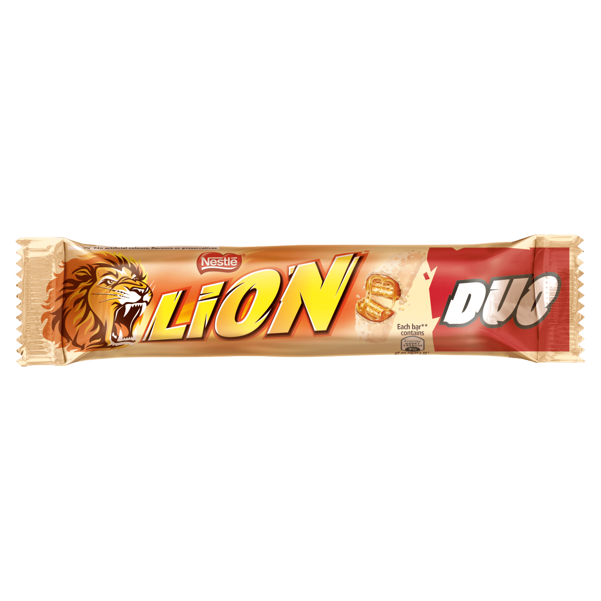 Lion White Chocolate Duo Bar 60g