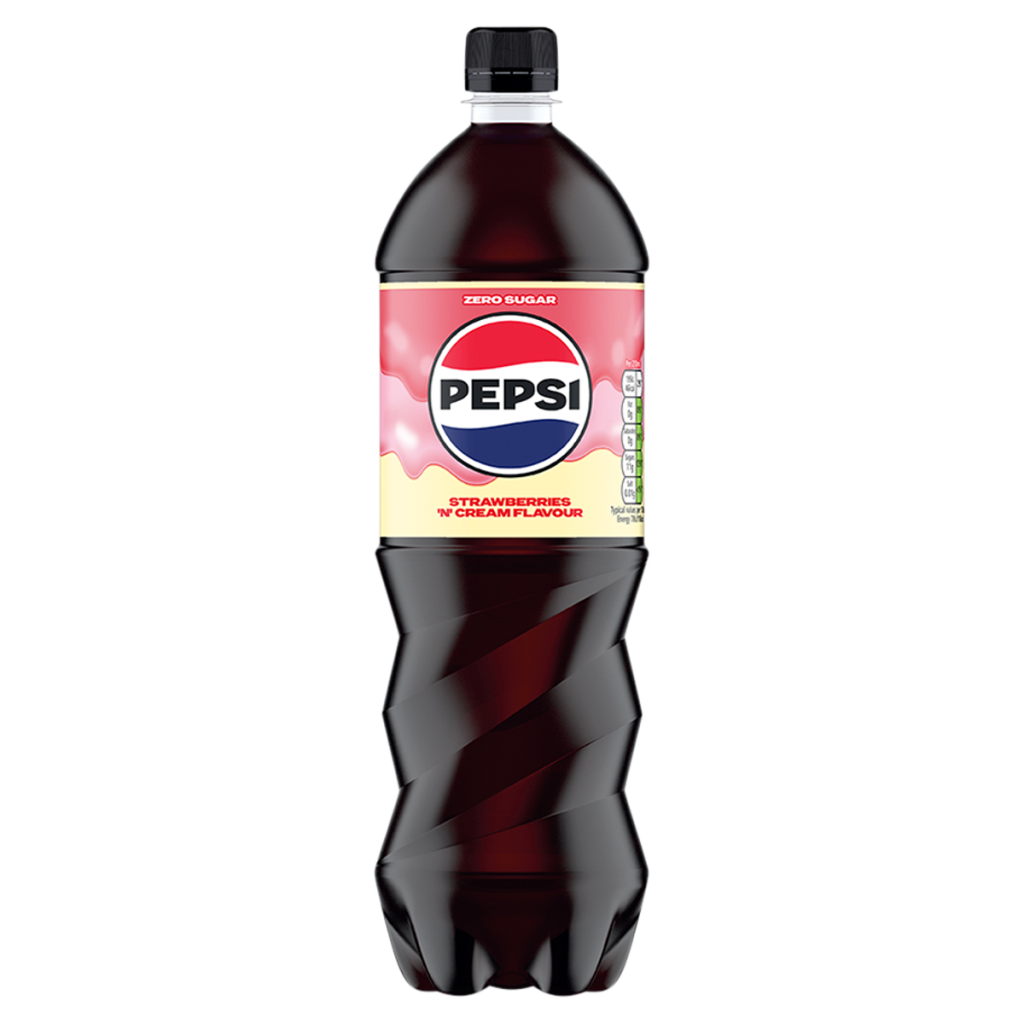 Pepsi Strawberries ‘N’ Cream Flavour 1.25 Litres